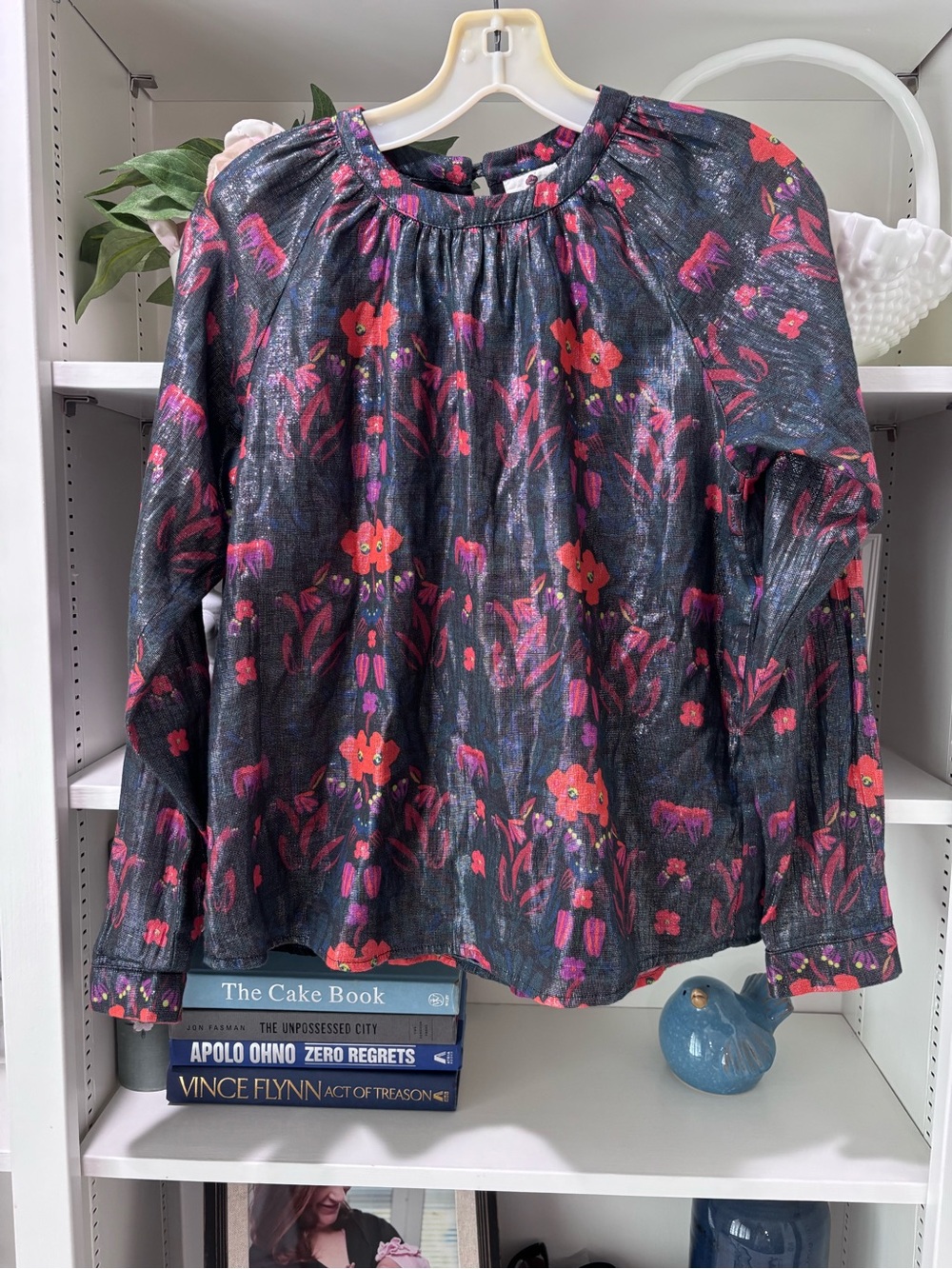 Roopa Pemmaraju floral blouse Anthropologie S - Picture 4 of 9